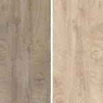 PD zástěna K105/K107 raw endgrain oak/elegance endgrain oak  10/4100x640 FP/FP