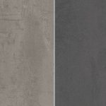 PD zástěna K200/K201 dark grey concrete/light grey concrete 10/4100x640 RS/RS