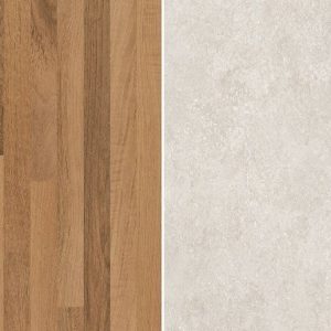 PD zástěna K206/K209 porterhouse walmut/crema limestone  10/4100x640 PE/RS